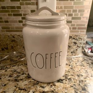 Rae Dunn coffee canister